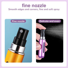 Refillable Aluminum Perfume Bottle